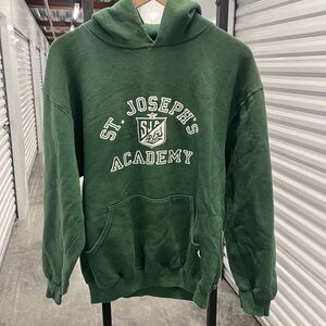 Russell athletics St. Joseph’s Academy hoodie green 22 x 24…medium